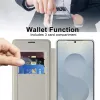 Phonesta Luxury Crystal Puffed Book Wallet Case hoesje met MagSafe voor Samsung Galaxy S26 Ultra - Zilver 3