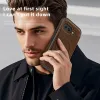 Phonesta Luxury Leather Book Wallet Case hoesje met MagSafe voor Google Pixel 9a - Donkerbruin 9