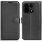Phonesta Litchi Skin Book Wallet Case hoesje voor OnePlus 15 - Zwart