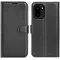 Phonesta Litchi Skin Book Wallet Case hoesje voor OnePlus 15R - Zwart