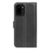 Phonesta Litchi Skin Book Wallet Case hoesje voor OnePlus 15R - Zwart 2