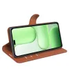 Phonesta Litchi Skin Book Wallet Case hoesje voor HONOR 600 Lite - Bruin 4