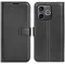 Phonesta Litchi Skin Book Wallet Case hoesje voor HONOR 600 Lite - Zwart