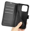 Phonesta Litchi Skin Book Wallet Case hoesje voor HONOR 600 Lite - Zwart 5