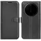 Phonesta Litchi Skin Book Wallet Case hoesje voor Xiaomi 17 Ultra - Zwart