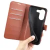Phonesta Litchi Skin Book Wallet Case hoesje voor Xiaomi Poco X8 Pro - Bruin 5