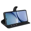 Phonesta Litchi Skin Book Wallet Case hoesje voor Xiaomi Poco X8 Pro - Zwart 4