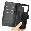 Phonesta Litchi Skin Book Wallet Case hoesje voor Xiaomi Poco X8 Pro - Zwart 5