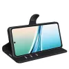 Phonesta Litchi Skin Book Wallet Case hoesje voor Xiaomi Redmi Note 15 4G/5G / Xiaomi Poco M8 - Zwart 4
