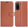 Phonesta Litchi Skin Book Wallet Case hoesje voor Xiaomi Redmi A7 Pro - Bruin 0