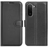 Phonesta Litchi Skin Book Wallet Case hoesje voor Xiaomi Redmi A7 Pro - Zwart 0