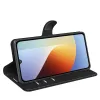 Phonesta Litchi Skin Book Wallet Case hoesje voor Xiaomi Redmi A7 Pro - Zwart 4