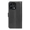 Phonesta Litchi Skin Book Wallet Case hoesje voor Oppo Reno15 - Zwart 2