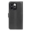 Phonesta Litchi Skin Book Wallet Case hoesje voor Oppo Reno15 Pro Max - Zwart 2