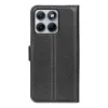 Phonesta Litchi Skin Book Wallet Case hoesje voor Motorola Edge 70 Fusion - Zwart 2