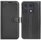 Phonesta Litchi Skin Book Wallet Case hoesje voor Motorola Signature - Zwart