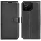 Phonesta Litchi Skin Book Wallet Case hoesje voor Asus ROG Phone 9/9 Pro - Zwart