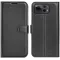 Phonesta Litchi Skin Book Wallet Case hoesje voor Asus Zenfone 12 Ultra - Zwart