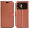 Phonesta Litchi Skin Book Wallet Case hoesje voor HONOR 600/600 Pro - Bruin 0