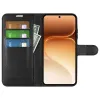 Phonesta Litchi Skin Book Wallet Case hoesje voor HONOR 600/600 Pro - Zwart 3
