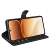 Phonesta Litchi Skin Book Wallet Case hoesje voor HONOR 600/600 Pro - Zwart 4