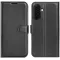 Phonesta Litchi Skin Book Wallet Case hoesje voor Samsung Galaxy A37 - Zwart