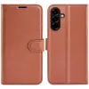 Phonesta Litchi Skin Book Wallet Case hoesje voor Samsung Galaxy A57 - Bruin 0
