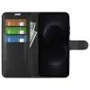 Phonesta Litchi Skin Book Wallet Case hoesje voor Samsung Galaxy S26 Ultra - Zwart 3