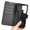Phonesta Litchi Skin Book Wallet Case hoesje voor Samsung Galaxy S26 Ultra - Zwart 5