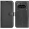 Phonesta Litchi Skin Book Wallet Case hoesje voor Nothing Phone (3a) - Zwart