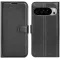 Phonesta Litchi Skin Book Wallet Case hoesje voor Google Pixel 10 Pro XL - Zwart