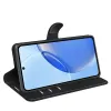 Phonesta Litchi Skin Book Wallet Case hoesje voor Realme 16 Pro - Zwart 4
