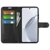 Phonesta Litchi Skin Book Wallet Case hoesje voor Realme 16 Pro Plus - Zwart 3