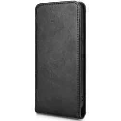 Phonesta Leather Vertical Flip Wallet Case hoesje voor Google Pixel 9 Pro XL - Zwart