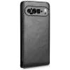 Phonesta Leather Vertical Flip Wallet Case hoesje voor Google Pixel 9 Pro XL - Zwart 3