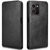Phonesta Leather Vertical Flip Wallet Case hoesje voor HMD Skyline - Zwart 6