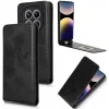 Phonesta Leather Vertical Flip Wallet Case hoesje voor Xiaomi Redmi Note 14 Pro 4G - Zwart 2