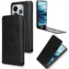 Phonesta Leather Vertical Flip Wallet Case hoesje voor Xiaomi Redmi Note 14 5G - Zwart 2