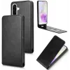 Phonesta Leather Vertical Flip Wallet Case hoesje voor Samsung Galaxy A36/A56 - Zwart 2
