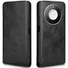 Phonesta Leather Vertical Flip Wallet Case hoesje voor HONOR X9c Smart - Zwart