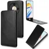 Phonesta Leather Vertical Flip Wallet Case hoesje voor HONOR Magic6 Lite - Zwart 2
