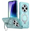 Phonesta MagLock Armor Back Cover hoesje met ring en MagSafe voor Xiaomi Redmi 14C / Xiaomi Poco C75 - Lichtblauw