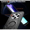 Phonesta MagLock Armor Back Cover hoesje met ring en MagSafe voor Xiaomi Redmi 14C / Xiaomi Poco C75 - Zwart 5