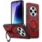 Phonesta MagLock Armor Back Cover hoesje met ring en MagSafe voor Xiaomi Redmi 14C / Xiaomi Poco C75 - Rood