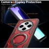 Phonesta MagLock Armor Back Cover hoesje met ring en MagSafe voor Xiaomi Redmi 14C / Xiaomi Poco C75 - Rood 5