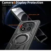 Phonesta MagLock Armor Back Cover hoesje met ring en MagSafe voor Xiaomi Redmi Note 14 Pro 4G/5G/14 Pro Plus / Xiaomi Poco X7 - Zwart 5