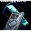 Phonesta MagLock Armor Back Cover hoesje met ring en MagSafe voor Xiaomi Redmi Note 14 5G - Donkerblauw 5