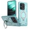 Phonesta MagLock Armor Back Cover hoesje met ring en MagSafe voor Xiaomi Redmi Note 14 5G - Lichtblauw