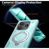 Phonesta MagLock Armor Back Cover hoesje met ring en MagSafe voor Xiaomi Redmi Note 14 5G - Lichtblauw 5