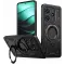 Phonesta MagLock Armor Back Cover hoesje met ring en MagSafe voor Xiaomi Redmi Note 14 5G - Zwart